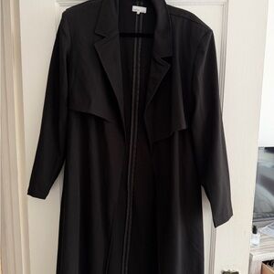 DANIELLE BERNSTEIN Black Trench Coat